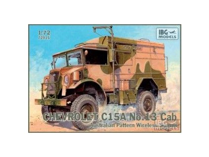 1/72 Chevrolet C.15A  No.13 Cab Australian Pattern Wireless / Signals