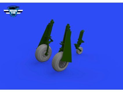 P-51B/C wheels diamond tread 1/48 recommended for EDUARD