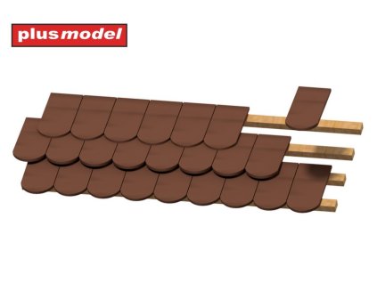 1/35 Roof tiles smooth  140pcs