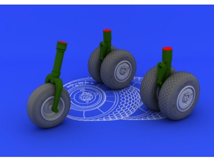 He 219 wheels  1/32 recommended for REVELL