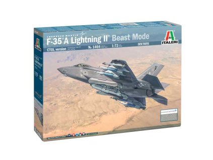 Model Kit letadlo 1464 - F-35A Lightning II (Beast Mode) (1:72)