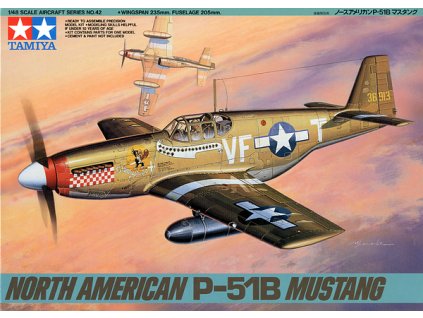 68327 tamiya 61042 n american p 51b mustang