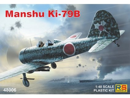 Plastikový model letadla 1/48 Manshu Ki-79 B Trainer   3 decal v. for Japan, Indonesia