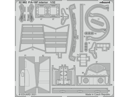 F/A-18F interior 1/32 recommended for REVELL