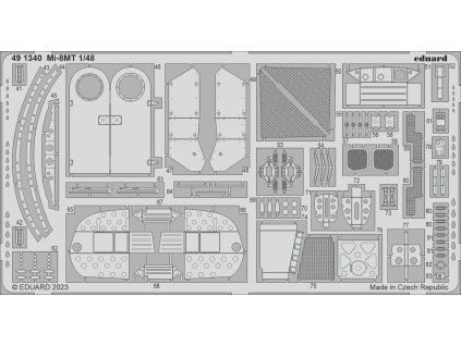 Mi-8MT 1/48 recommended for ZVEZDA