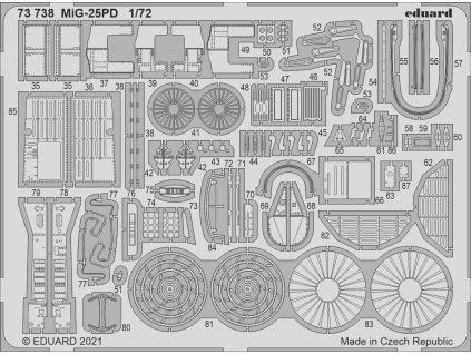 MiG-25PD 1/72 recommended for ICM