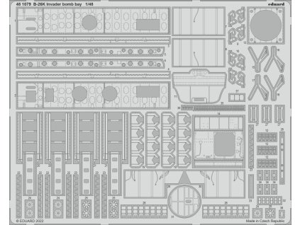 B-26K Invader bomb bay 1/48 recommended for ICM
