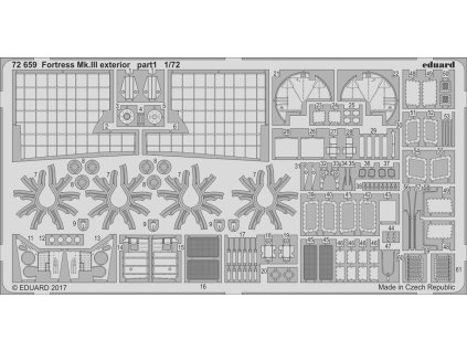 1/72 Fortress Mk.III exterior  for AIRFIX kit