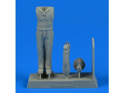 1/35 Kriegsmarine WWII sailor for German schnellboats, German Human Torpedoes, German midget and coa