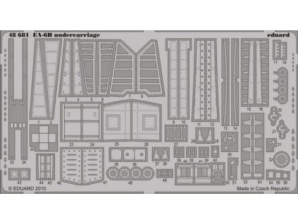1/48 EA-6B undercarriage for KINETIC kit