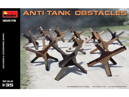 1/35 Anti-tank Obstacles - Miniart