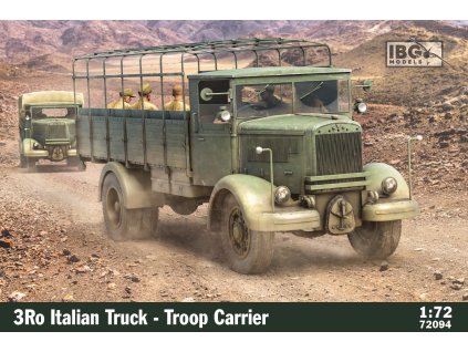 1/72 3Ro Italian Truck - Troop Carrier - IBG