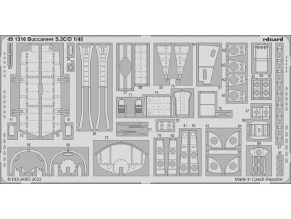 Buccaneer S.2C/D 1/48 recommended for AIRFIX