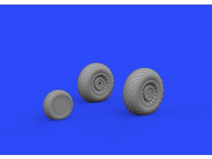 B-25 wheels 1/72 recommended for HASEGAWA