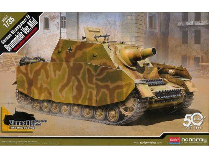 Academy 13525 German Sturmpanzer IV Brummbär Ver.Mid 1/35