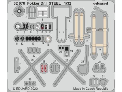 Fokker Dr.I STEEL 1/32 recommended for MENG