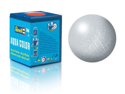 Revell 3675 Revell Acrylic Paint - 36199: Aluminium Metallic