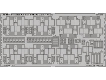 Defender XD Wolf W.M.I.K. Ammo Boxes recommended for HOBBY BOSS
