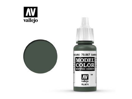 Vallejo Model Color 70867 Dark Blue Grey Matt (18 ml)