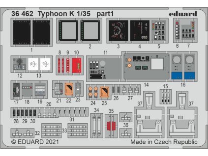 Typhoon K 1/35 recommended for ZVEZDA
