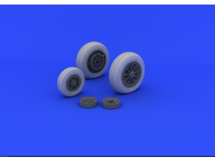 1/32 F-104 undercarriage wheels late for ITALERI kit