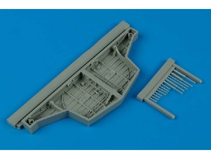 1/48 Hawker Sea Fury wheel bays - TRUMPETER