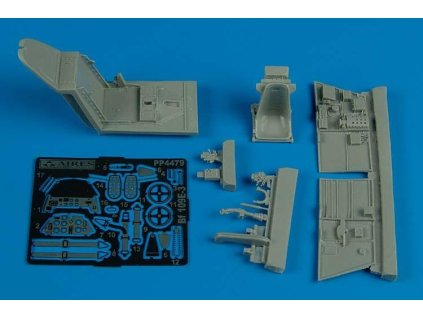 1/48 Bf 109E-3 cockpit set