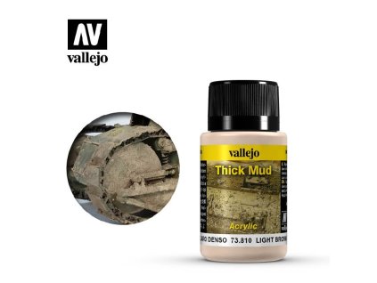 7172 23795 vallejo weathering effects light brown thick mud 73810