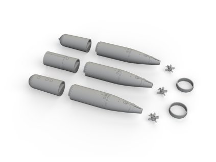 1/72 US torpedo Mk.13 for  kit