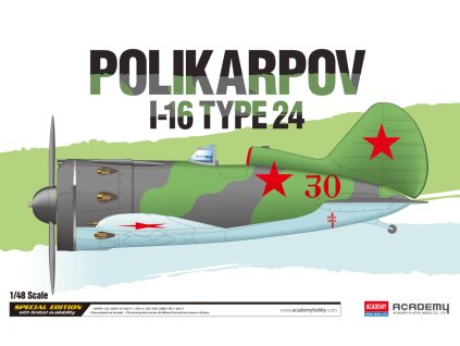 Academy 12314 - Polikarpov I-16 Type 24 LE: (1:48)