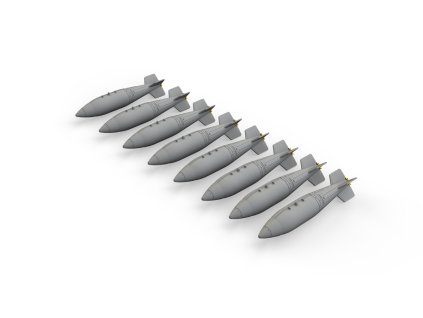 British 1000lb retarded bombs w_960 fuse 1/72