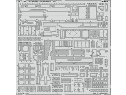 M16 U.S. multiple gun motor carrier 1/35 recommended for TAMIYA