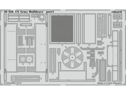 1/35 US Army Bulldozer for MINI ART kit