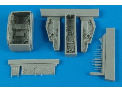 1/72 F-100C/D Super Sabre wheel bays