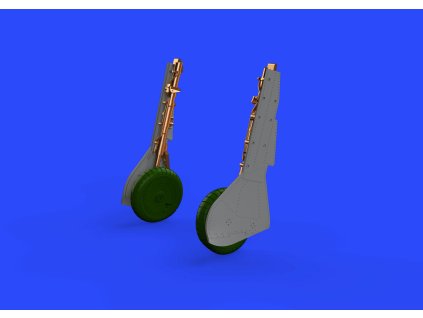 Fw 190A-7 undercarriage legs BRONZE 1/48 recommended for EDUARD