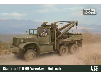 73535 1 72 diamond t 969 wrecker softcab