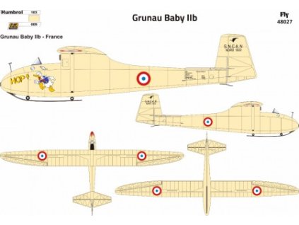 1/48 Grunau Baby IIb France 2