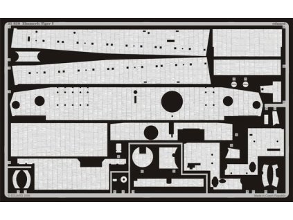 1/35 Zimmerit Tiger I for AFV CLUB kit