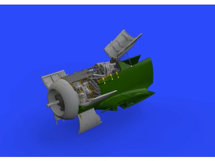 Fw 190A-7 engine & fuselage guns 1/48 recommended for EDUARD