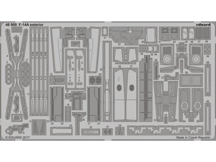 1/48 F-14A exterior for TAMIYA kit