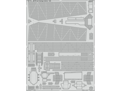 SM.79 rear fuselage interior 1/48 recommended for EDUARD