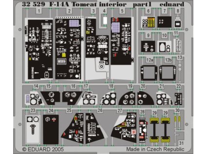 1/32 F-14A interior for TAMIYA kit