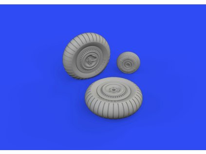 Yak-9D wheels 1/48 recommended for ZVEZDA