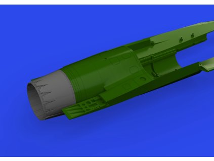 F-16 exhaust nozzle P&W F100 PRINT 1/48 recommended for KINETIC