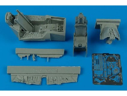 1/48 F-16C Fighting Falcon Block 50/52 cockpit set - TAMIYA