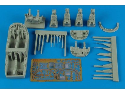 1/72 EA-6B Prowler ICAP-2 cockpit set - (early version) - HASEGAWA