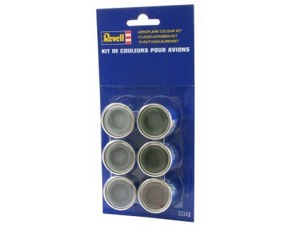 Revell 32343 Email Color Paint Set Aircraft (6 x 14ml)