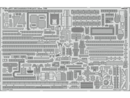 USS Constellation CV-64 part 5 - island 1/350 recommended for TRUMPETER