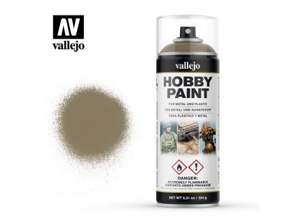 7562 vallejo hobby spray paint 28009 us khaki 400ml