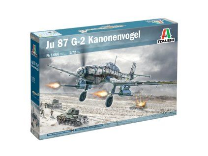 Italeri 1466 Ju-87 G-2 Kanonenvogel 1/72
